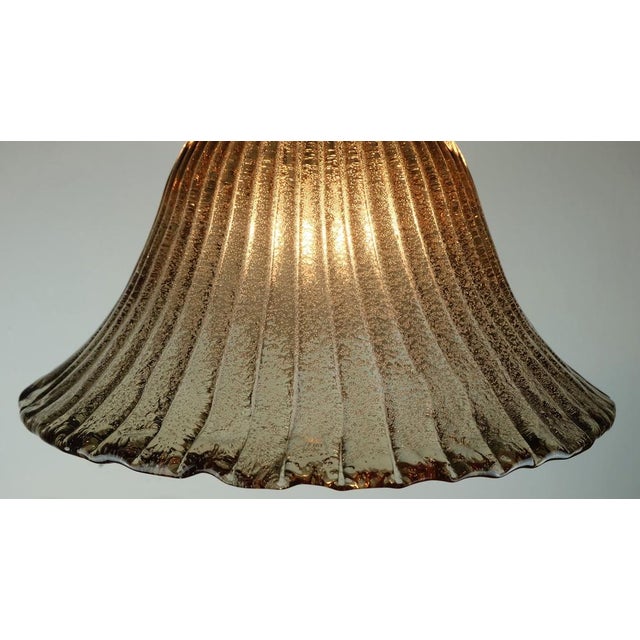 Mid-Century Modern Pendant Light in Murano Glass and Metal, 1970s For Sale - Image 4 of 11