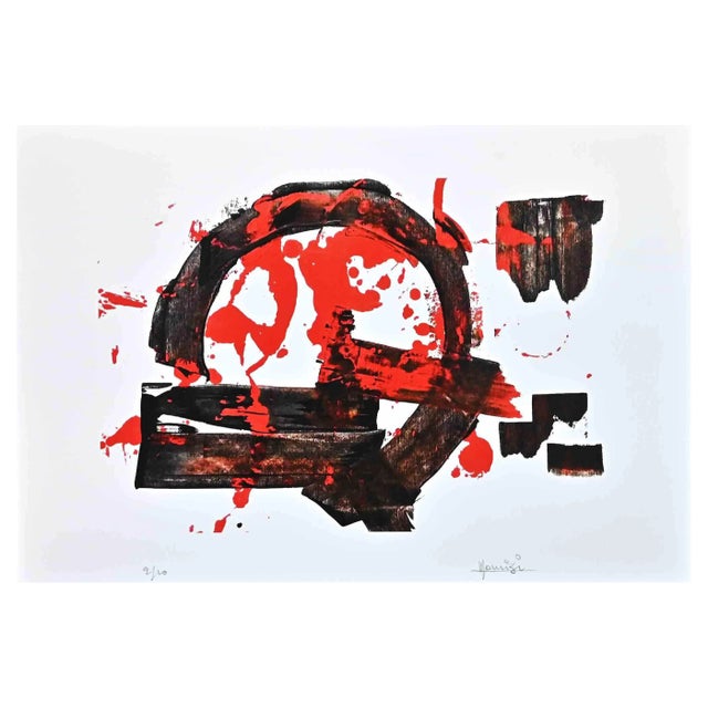 Tonino Maurizi, Composition, Original Screen Print, 1970s For Sale