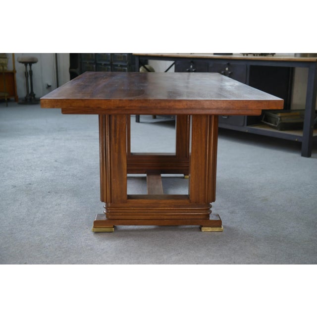 A leading French decorator and cabinetmaker (1940s–1970s), heir to Art Deco, which he evolved into a sober modernism. Pure...