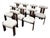 Rove Concepts Tola Dining Chairs, Set of Eight For Sale