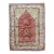 Anatolian Small Prayer Square Rug rug no.r5495 For Sale