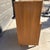 Vintage mid-century modern highboy dresser has five spacious drawers with walnut wood veneer. Piece features unique...