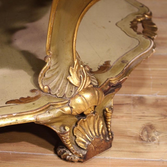Venetian Lacquered Coffee Table, 1950 For Sale - Image 6 of 13