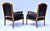 Louis Xvi Style Leather Fauteuil Chairs For Sale In Philadelphia - Image 6 of 12