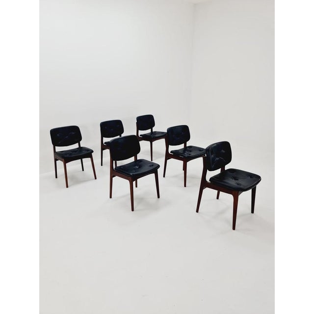 Danish Teak Dining Chairs, 1960s, Set of 6 For Sale - Image 5 of 11
