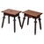Antique Carved and Turned Oak Stools, 1850, Set of 2 For Sale - Image 3 of 17