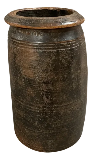 Wood Himachal Pot, 1920s