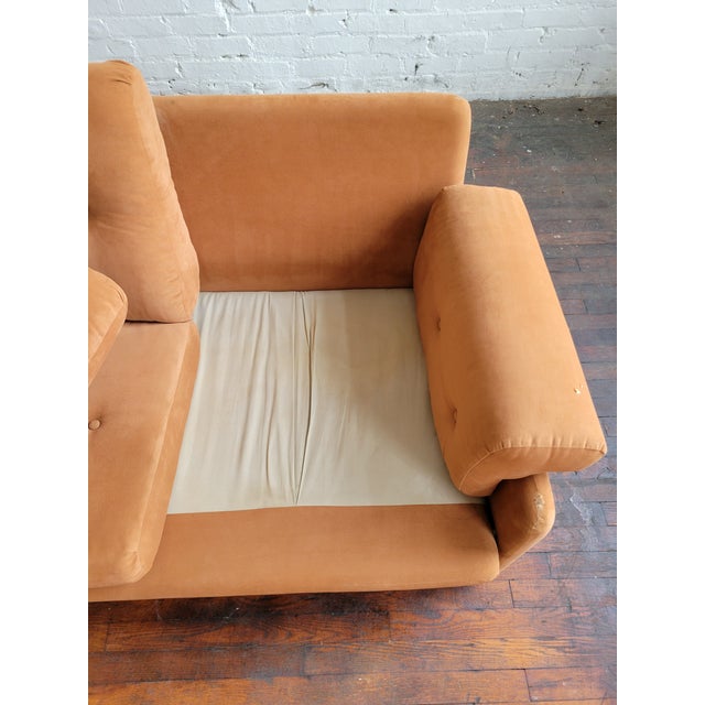1970s Coronado Loveseat Attributed to Afra & Tobia Scarpa for B&b Italia For Sale - Image 9 of 13