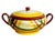 1950s 1940s Vernon Kilns/Vernonware Homespun Dinnerware, 9 Pieces For Sale - Image 5 of 14