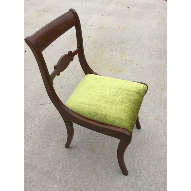 1930s Americana Charlotte Chair Co Walnut Dining Chairs Set Of 4 Chairish