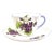 Vintage Shelley Violets Tea Cup and Saucer: Vintage English Bone China For Sale