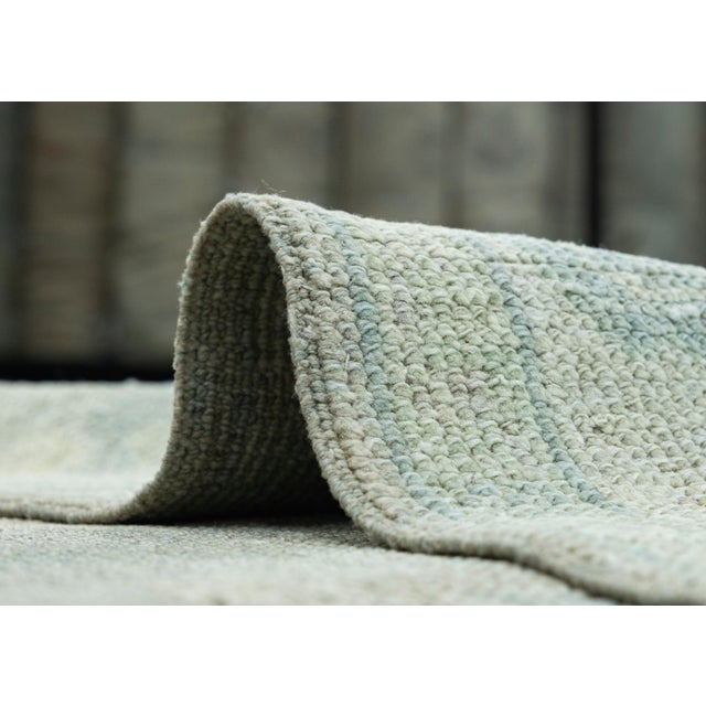 Black Turkish Oushak Runner Rug 2'10" x 8'7" #17452 For Sale - Image 8 of 8