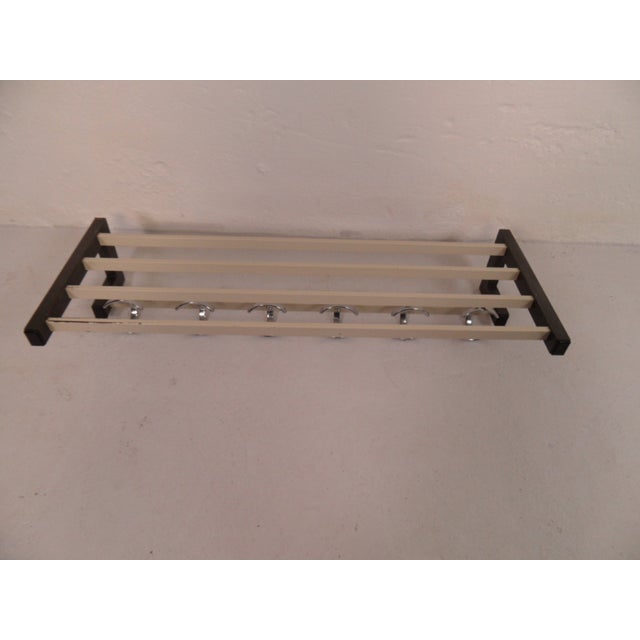 1960s Vintage Wall Coat Rack, 1960s For Sale - Image 5 of 10