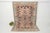 Pink 1970s Vintage Turkish Handmade Wool Cotton Pink Area Rug For Sale - Image 8 of 12