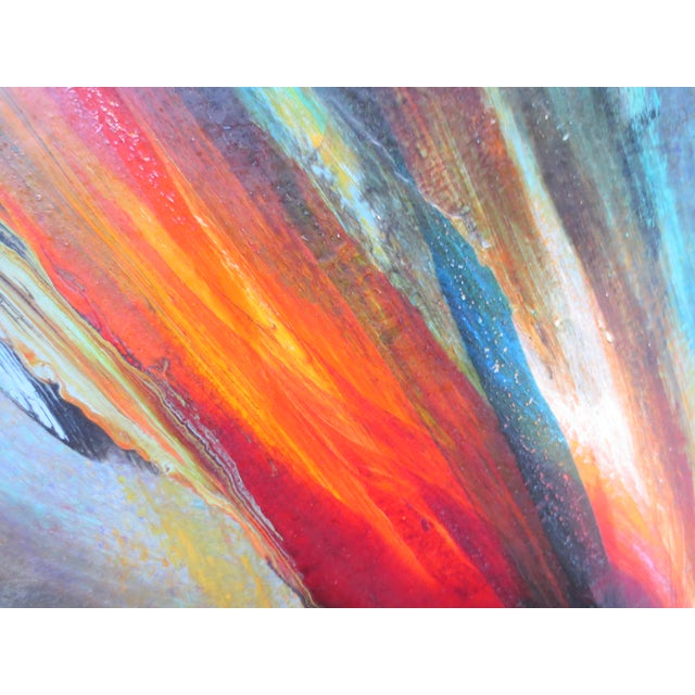 Leonardo Nierman Oil on Panel Painting 1969 For Sale - Image 12 of 15