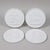 A beautiful set of four Royal Copenhagen biscuit porcelain wall relief plaques featuring elegant neoclassical scenes...