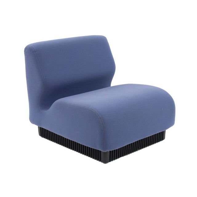 Modular Seating in Cornflower Blue Wool by Chadwick for Herman Miller, 1970s, Set of 4 For Sale - Image 14 of 18