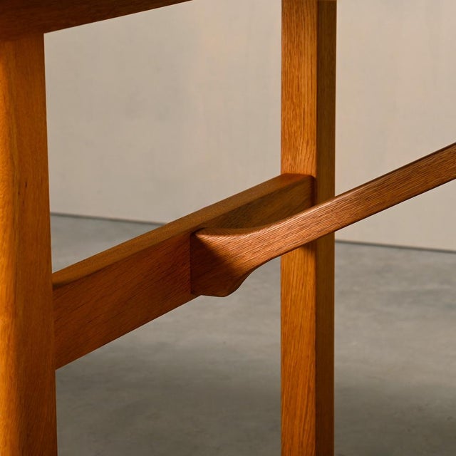 Vintage Danish Oak Dining Table by Børge Mogensen, 1960s For Sale - Image 16 of 18