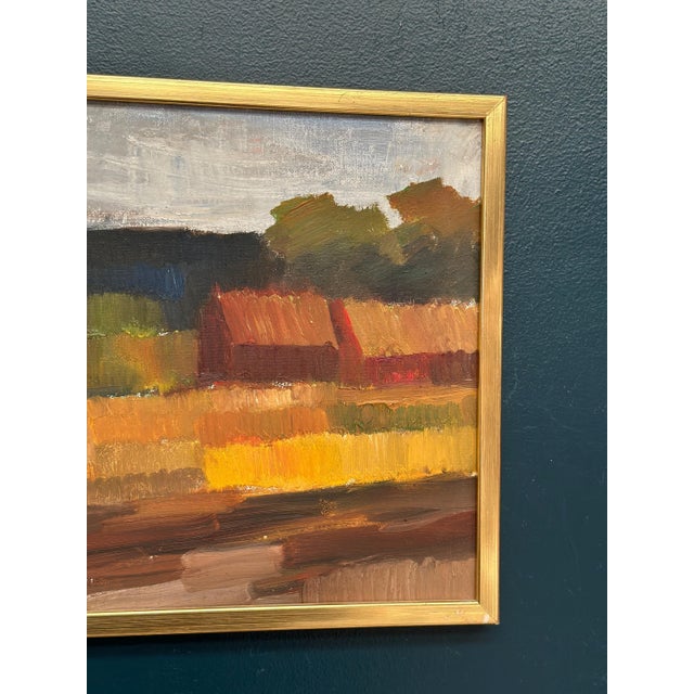 Mid 20th Century Olle Rhönnstad, Landscape, 1960s, Oil on Canvas, Framed For Sale - Image 5 of 18