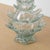1930s Spanish Scalloped Glass Bud Vase For Sale In Los Angeles - Image 6 of 9