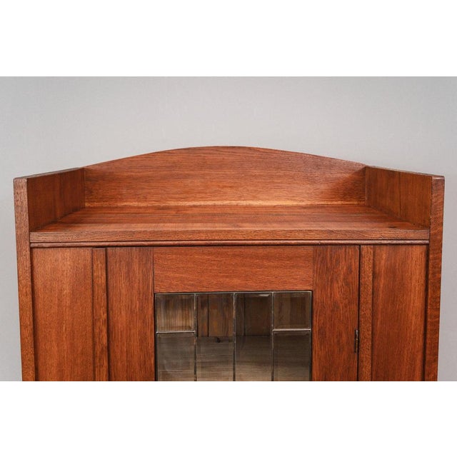 Art Nouveau Cabinet in Oak For Sale - Image 9 of 18