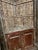 Antique Hand-Carved Corner Bookshelf | Rustic Open Wood Display Bookcase For Sale - Image 4 of 7