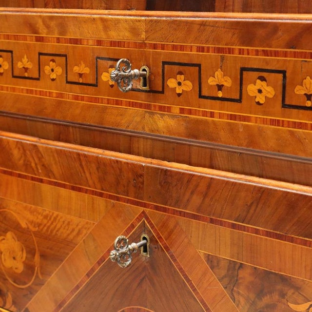 18th Century Lombard Neoclassical Chests of Drawers, Set of 2 For Sale - Image 10 of 16