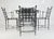 2000 - 2009 Mario Papperzini for Janus Et Cie Iron Outdoor Dining Set, Table & 4 Chairs, Attributed For Sale - Image 5 of 18
