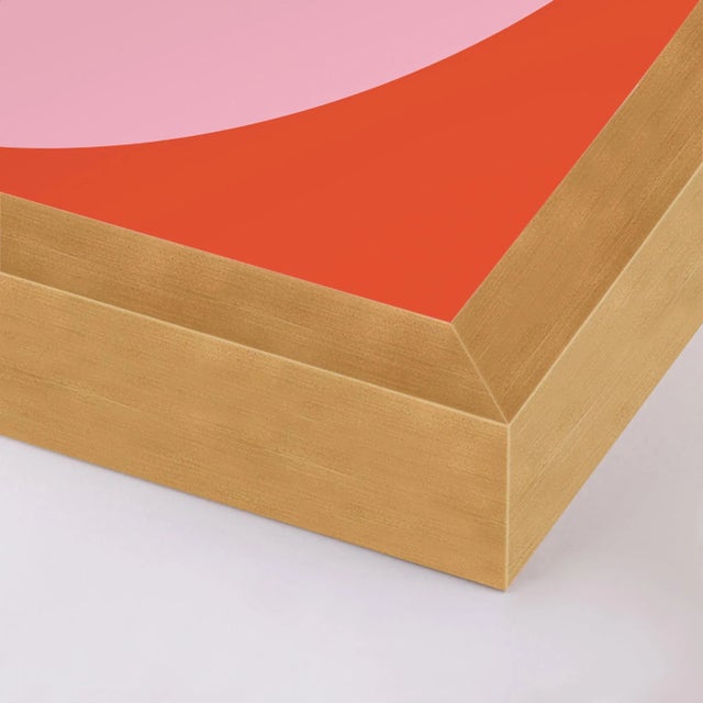 Contemporary Hot Forevers Set of 4 by Stephanie Henderson in Gold Frame, Medium Art Print For Sale - Image 3 of 7