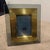 Brass 1960s Mid-Century Modern Brass and Smoked Glass Luxury Italian Picture Frame For Sale - Image 8 of 14