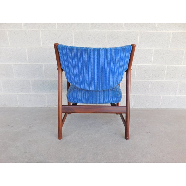 Mid-Century Rosewood Modern Arm Lounge Chair For Sale - Image 12 of 18