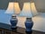 Chinoiserie Blue & White Ginger Jar Table Lamps, Pair For Sale - Image 3 of 12