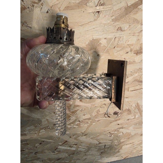 Diamante Glass Wall Lamp by Carlo Scarpa for Venini, 1930s For Sale - Image 18 of 18