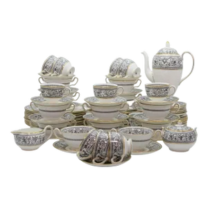 Wedgwood Porcelain Tableware Dinner Service for 12 People
