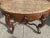 Rococo Antique Rosewood Rococo Marble Top Center Table For Sale - Image 3 of 6