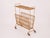 1960s Mid Century Italian Magazine Rack or Side Table Gold 1960s For Sale - Image 5 of 11