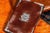 Victorian Handsome Antique Victorian Leather Sterling Silver Money Wallet Card Case For Sale - Image 3 of 16