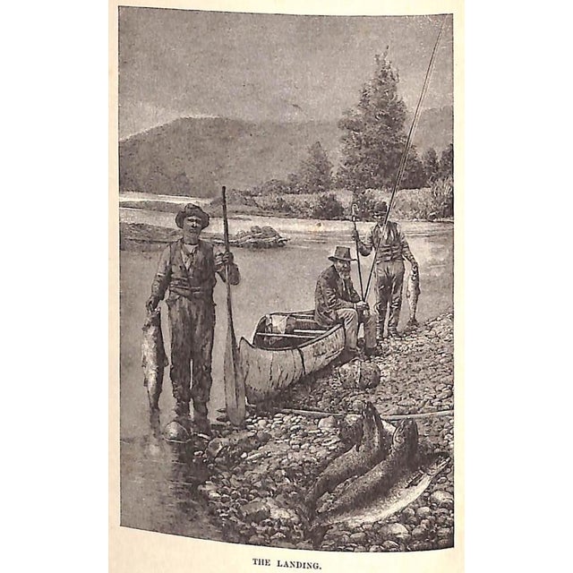 Traditional "The American Salmon Fisherman" 1886 Wells, Henry P. For Sale - Image 3 of 3