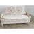 Gustavian (Swedish) Swedish Gustavian 18th Century Painted Pine Settee with Storage For Sale - Image 3 of 15
