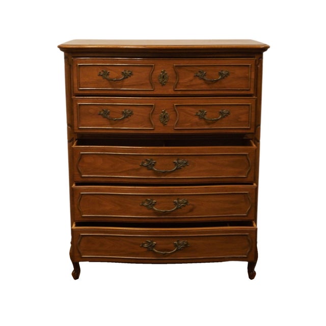 1960s Thomasville Furniture Place Vendome Collection French Provincial 40" Chest of Drawers 615-10 For Sale - Image 5 of 12