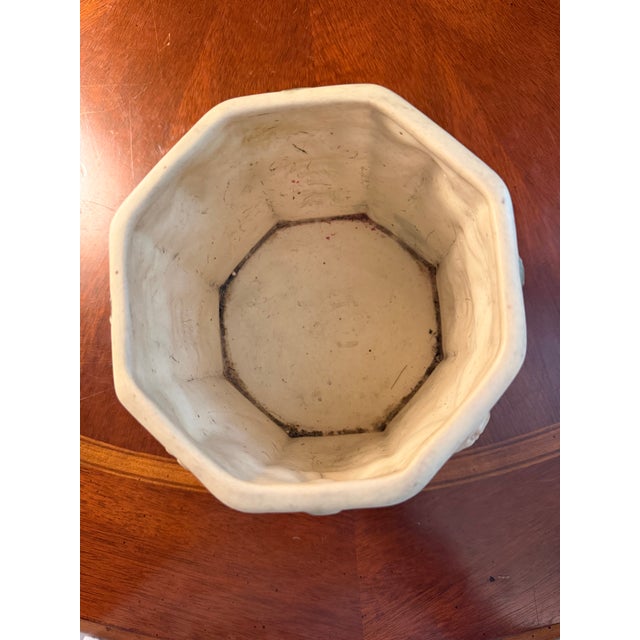 Antique Weller "Roma" Octagonal Planter / Jardiniere ca.1910 For Sale - Image 6 of 8
