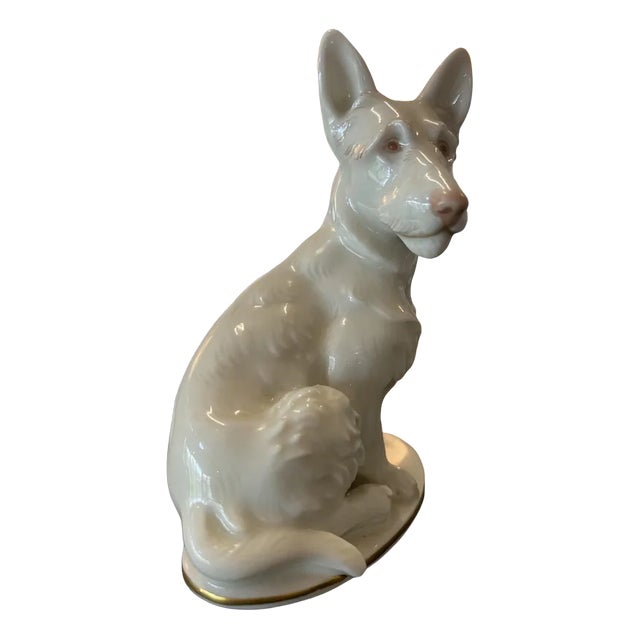 Porcelain Scotch Terrier Figure from Rosenthal For Sale