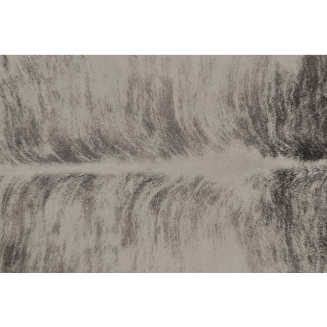 Rug & Kilim’s Large Cowhide Rug in Light Gray and Cream Tones For Sale In New York - Image 6 of 8