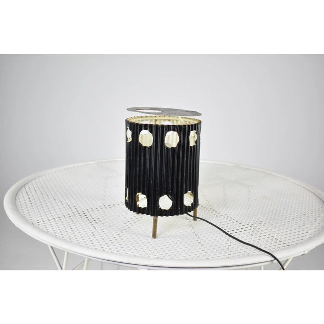 Mathieu Matégot French 'Java' Table Lamps by Mathieu Matégot, 1953s For Sale - Image 4 of 14
