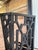 GuildMaster Chinoiserie Black Wood Geometric Fretwork High Back Armchairs – Pair For Sale In Naples, FL - Image 6 of 12