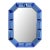 Villa & House - Romano Hollywood Regency Sapphire Blue Beveled Wall Mirror For Sale