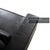 Animal Skin Two-Seater Sofa in Black Leather from Rolf Benz For Sale - Image 7 of 12