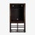 Dessin Fournir Marseilles Cabinet in Karelian Birch & Walnut by Therien for Fournir Collections For Sale - Image 4 of 12
