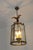 Mid-Century Modern Mid-Century Modern Eagle Lantern Pendant in Brass and Glass, 1960s For Sale - Image 3 of 12