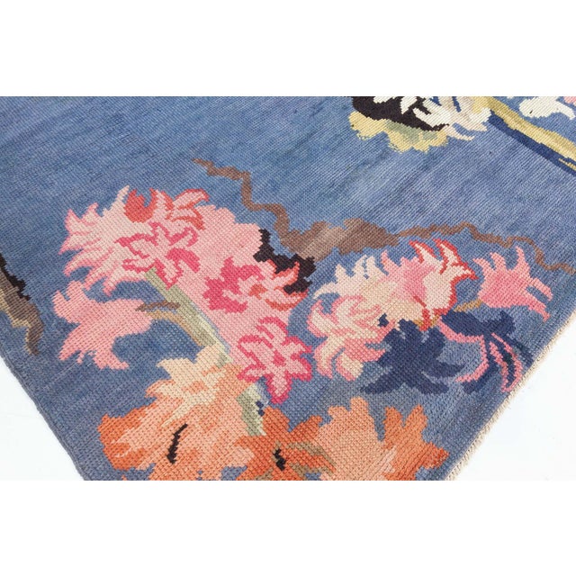 Textile Doris Leslie Blau Vintage French Modernist Rug For Sale - Image 7 of 9